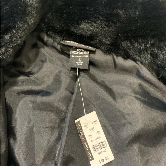 Newyork & Company Faux Fur Vest - Picture 2 of 4